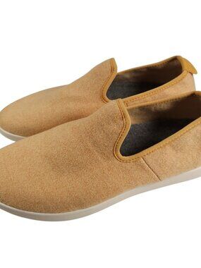 NEW ALLBIRDS Mens Wool Loungers Loafers Yellow Slip On Size 10